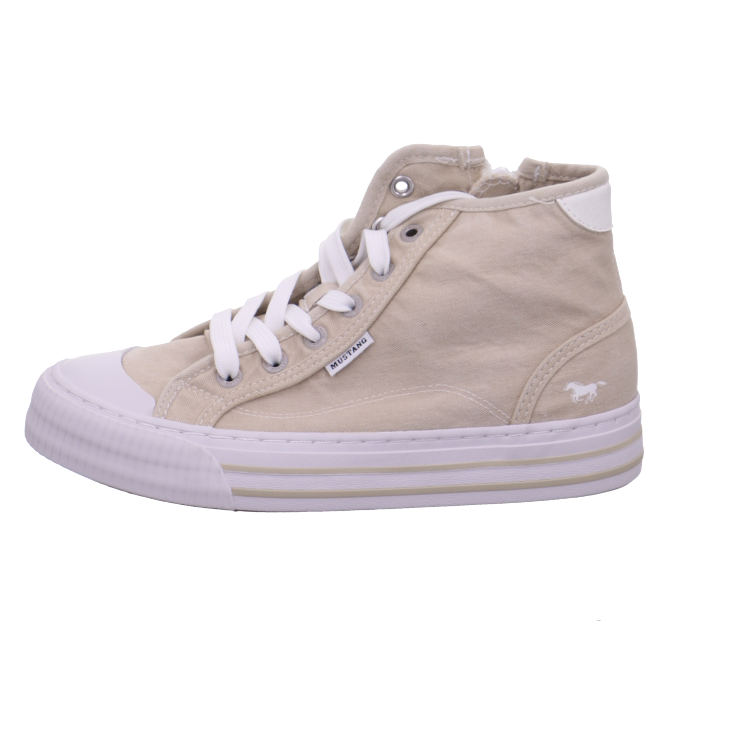 Mustang Sneaker hell-braun Bild1