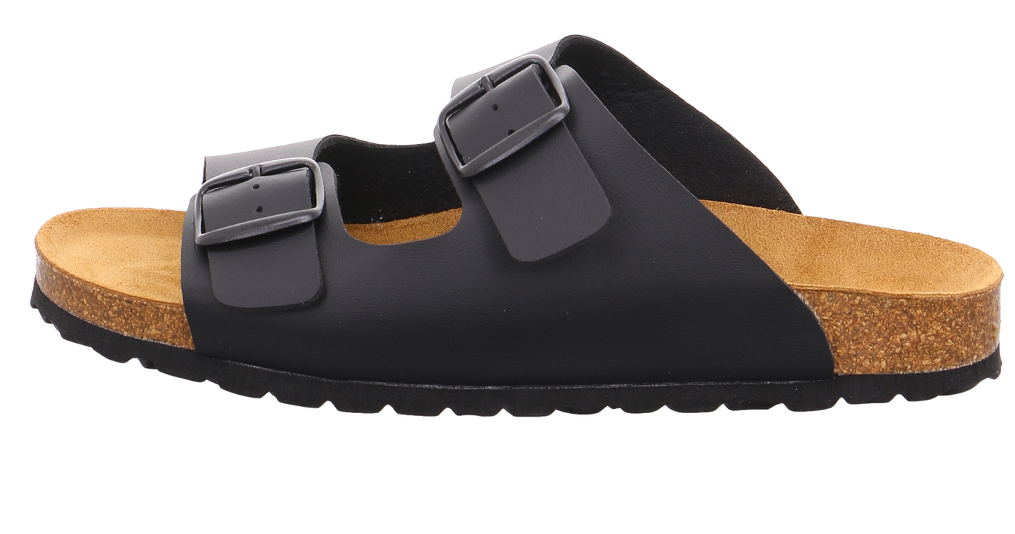 Quick Schuh Tieffußbettpantoletten schwarz Bild1