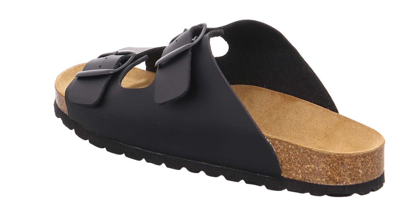 Quick Schuh Tieffußbettpantoletten schwarz Bild3