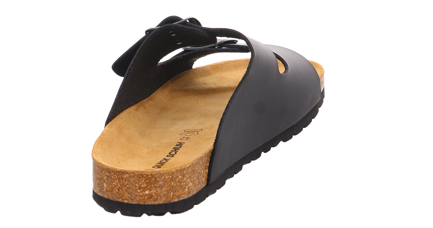 Quick Schuh Tieffußbettpantoletten schwarz Bild7
