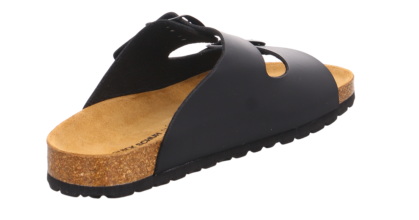 Quick Schuh Tieffußbettpantoletten schwarz Bild5