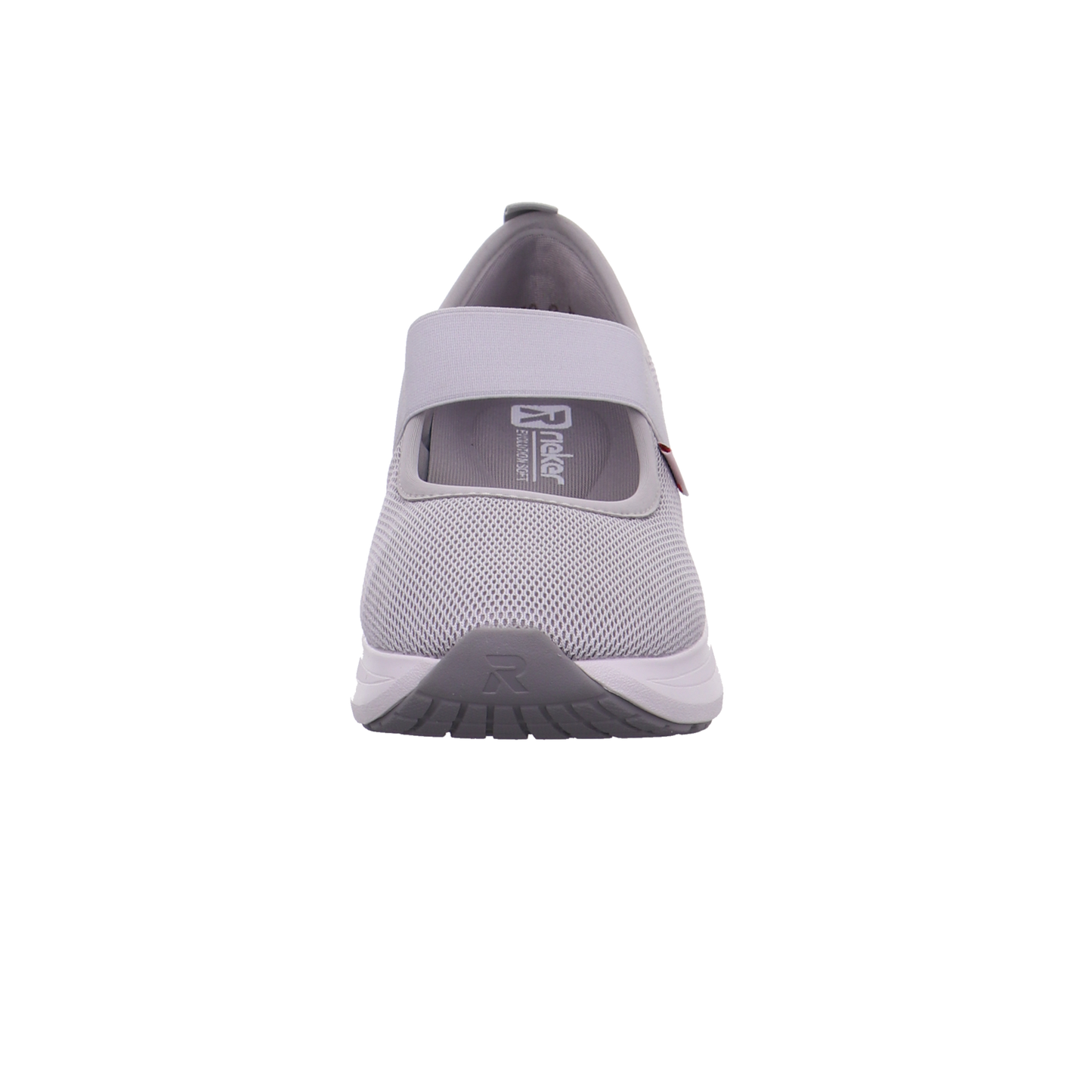 Rieker Halbschuhe grau kombi Bild3