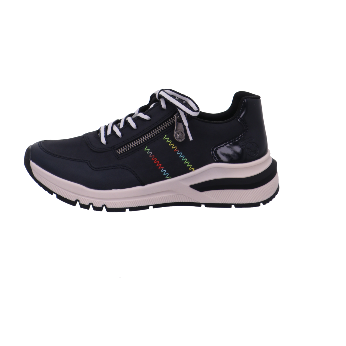 Rieker Schnürschuhe blau Bild1