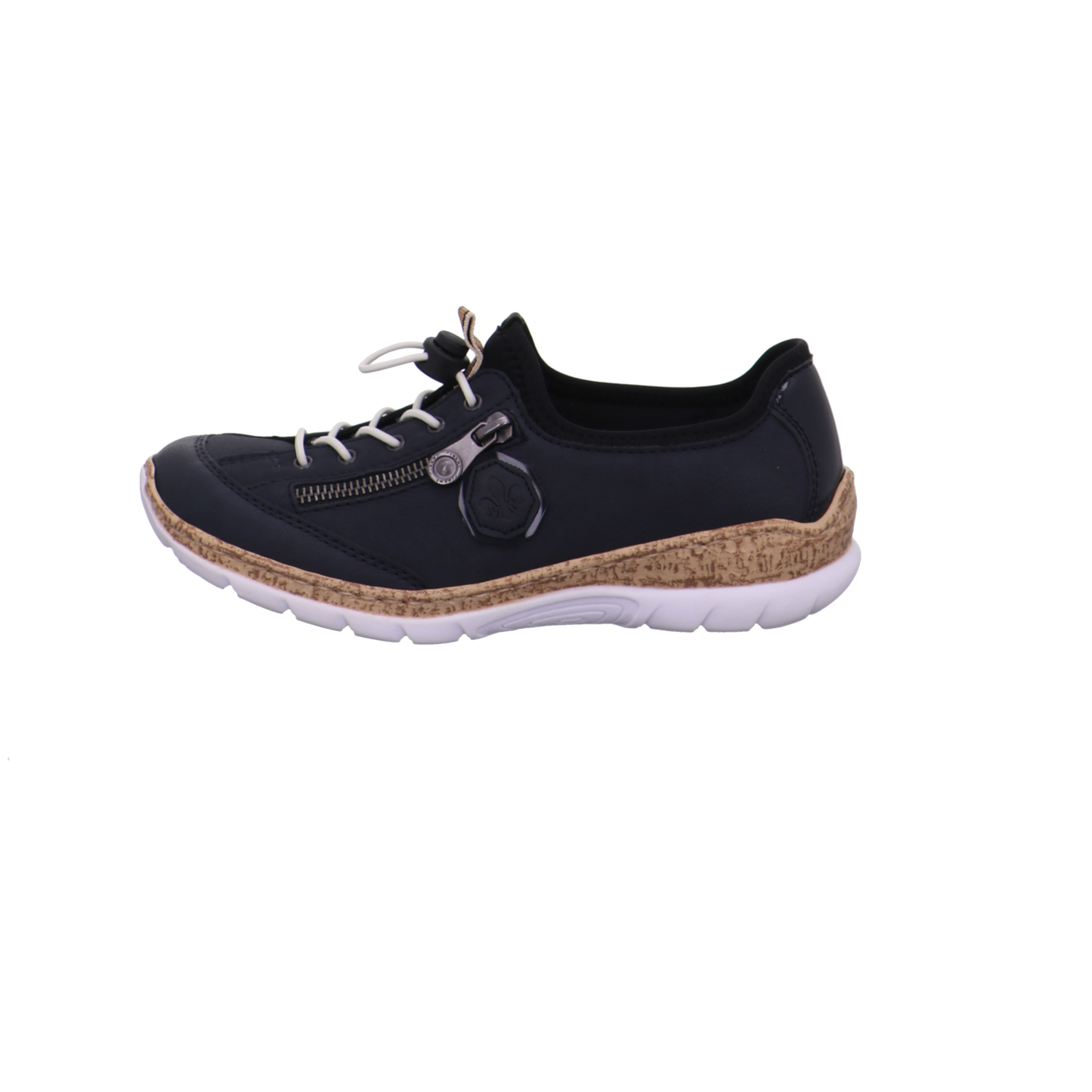 Rieker Schnürschuhe blau kombi Bild1