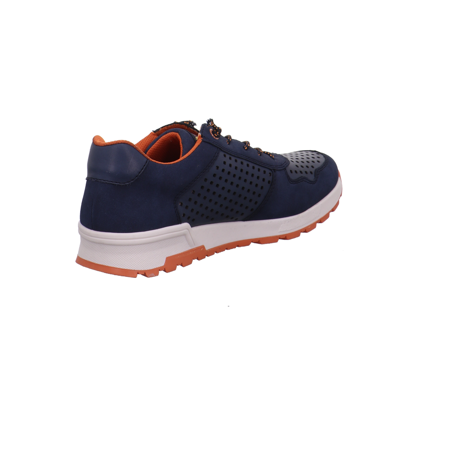 Rieker Schnürschuhe blau kombi Bild5