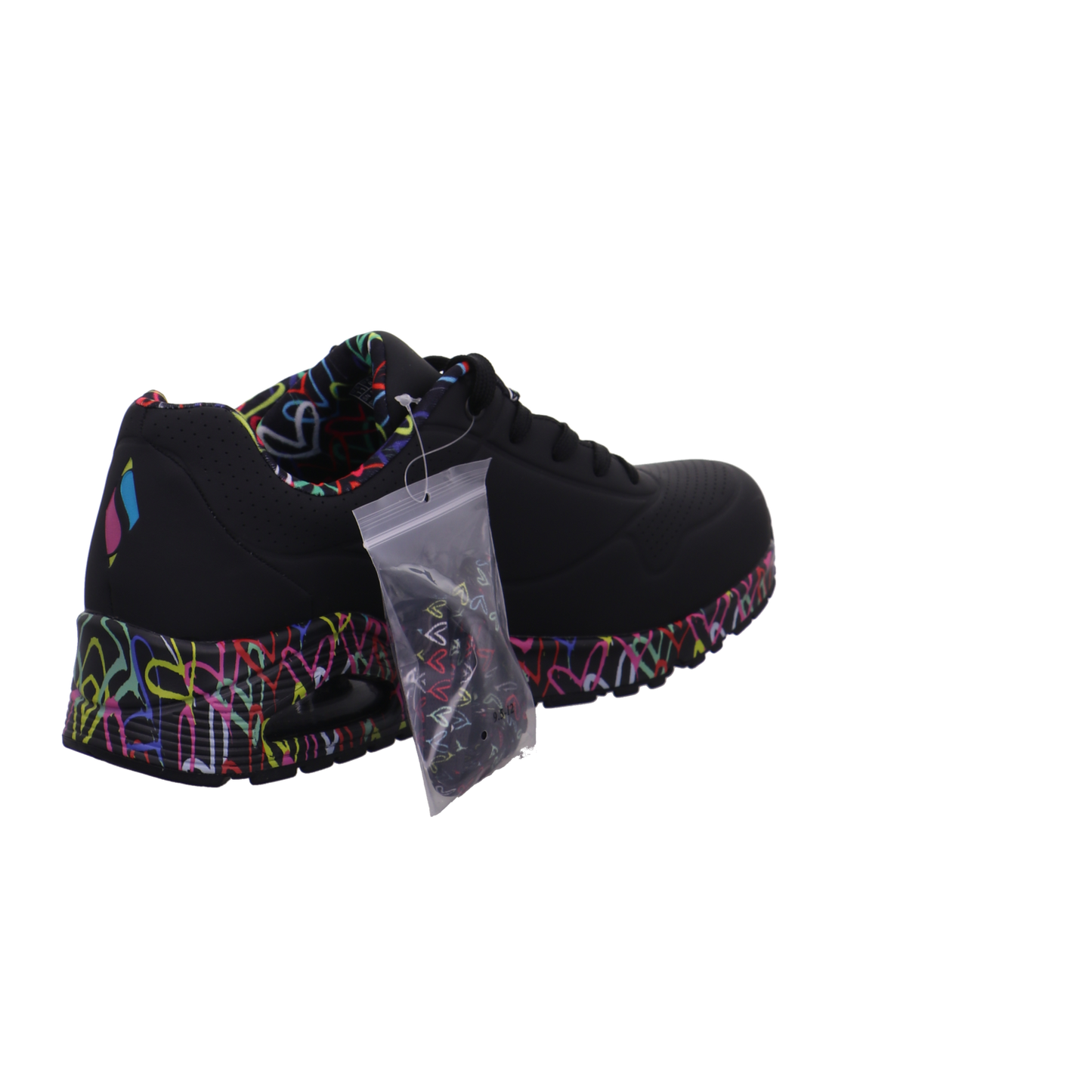 Skechers Training und Hallenschuhe schwarz kombi Bild5