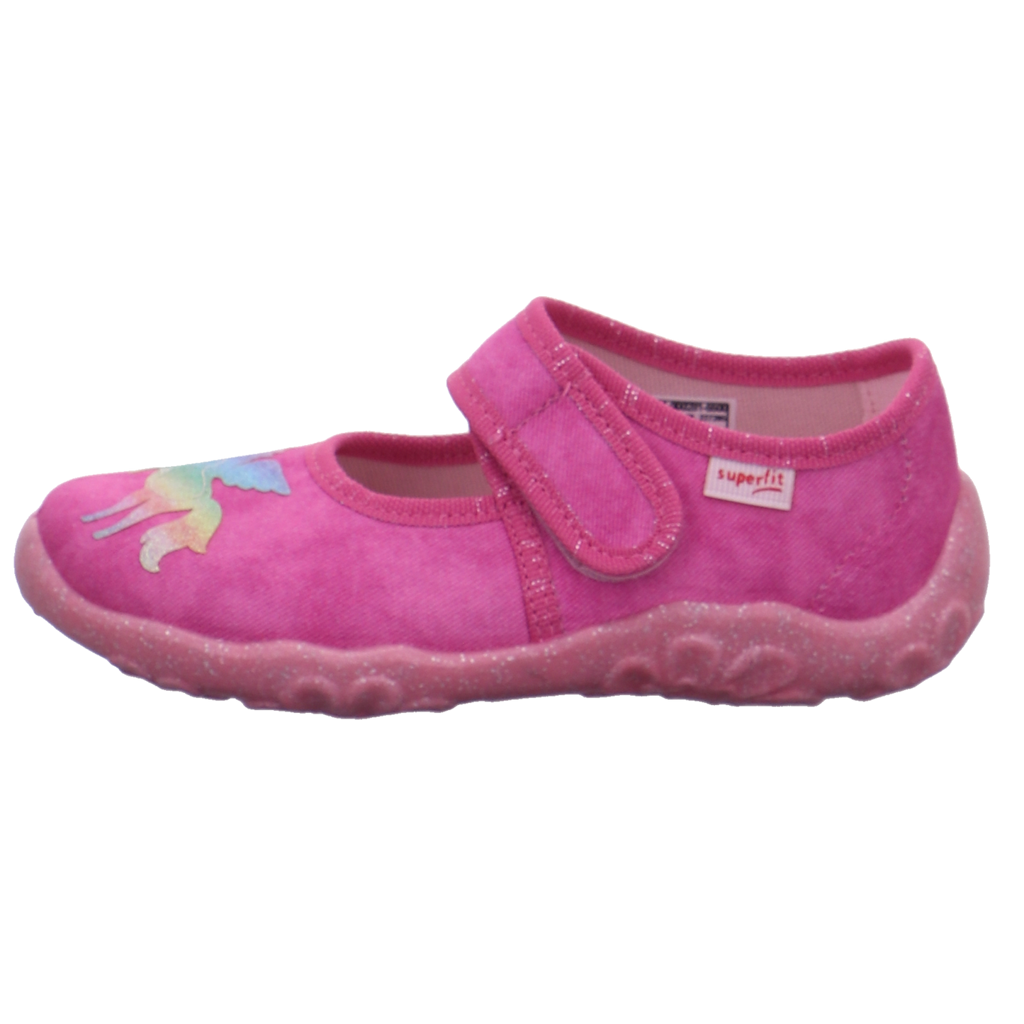 Superfit geschlossene Hausschuhe pink kombi Bild1