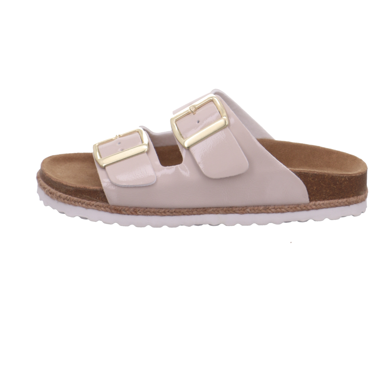 Supersoft Tieffußbettpantoletten beige Bild1