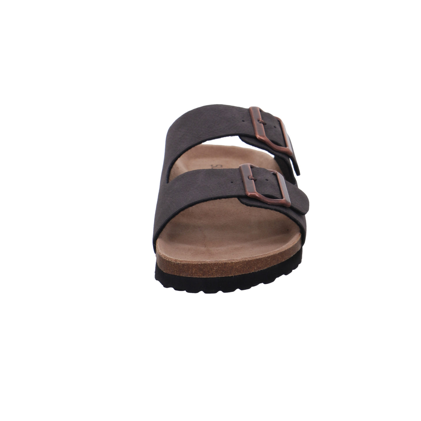 Supersoft Tieffußbettpantoletten dunkel-grau Bild3
