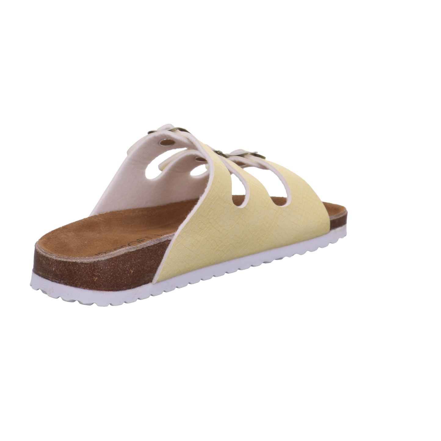 Supersoft Tieffußbettpantoletten gelb Bild5