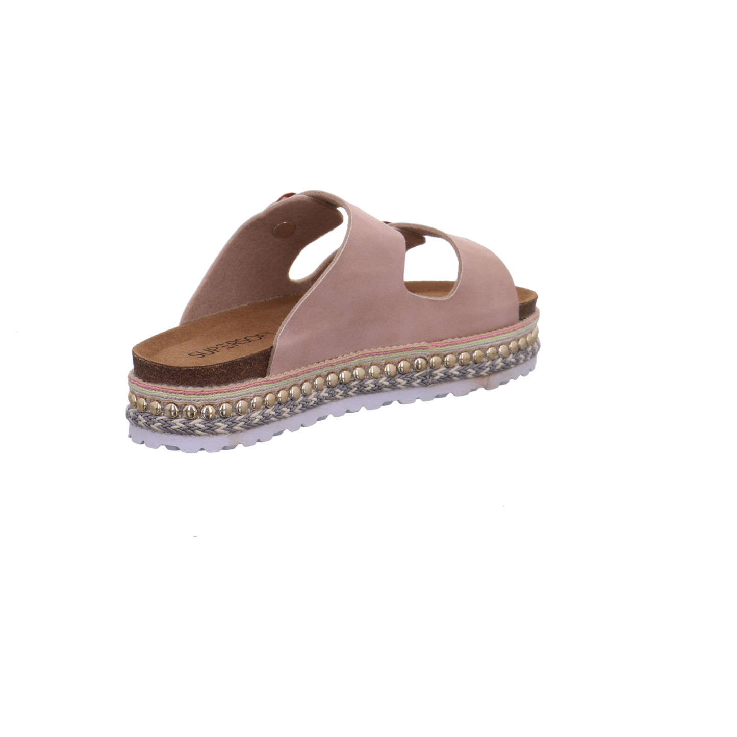 Supersoft Tieffußbettpantoletten rose Bild5