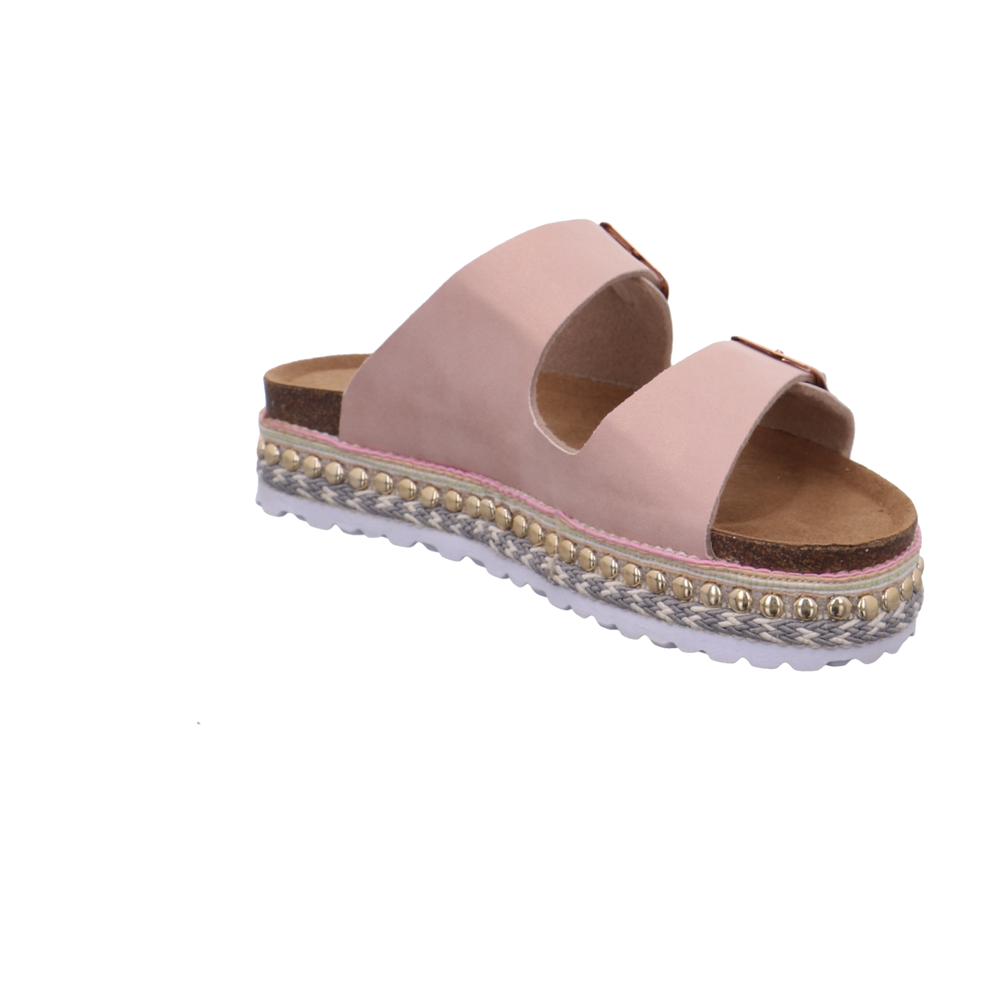 Supersoft Tieffußbettpantoletten rose Bild7