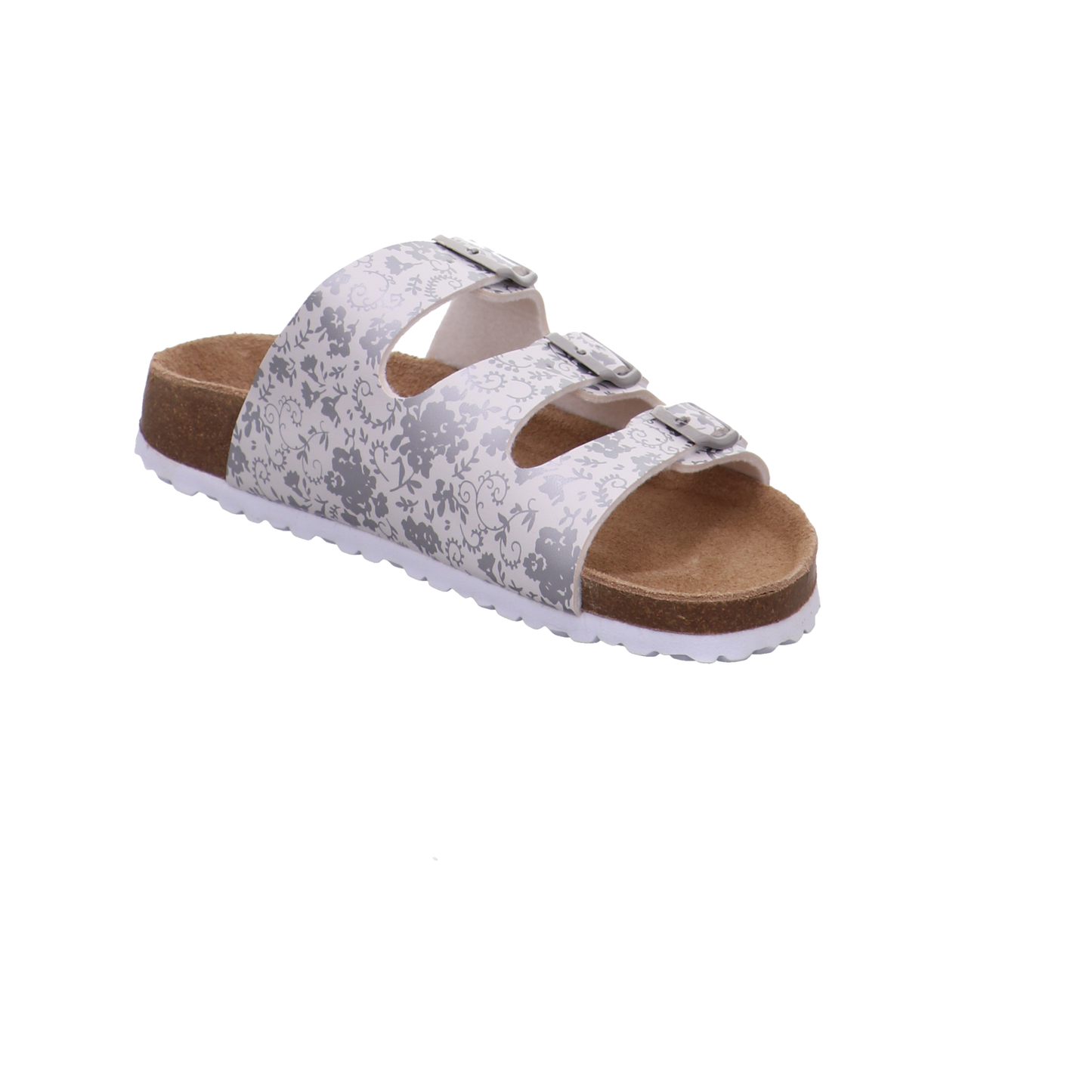 Supersoft Tieffußbettpantoletten weiß Bild7