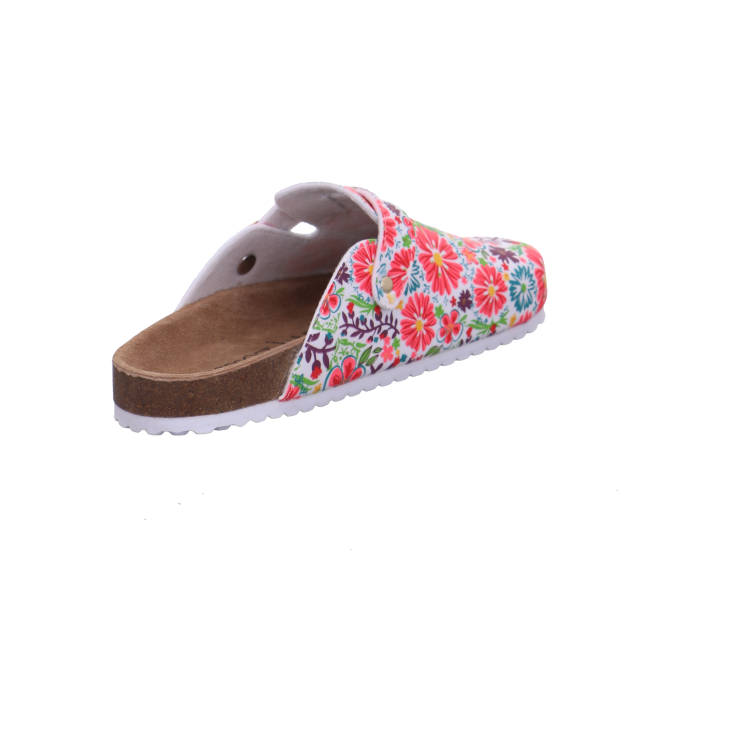 Supersoft Tieffußbettpantoletten weiß kombi Bild5