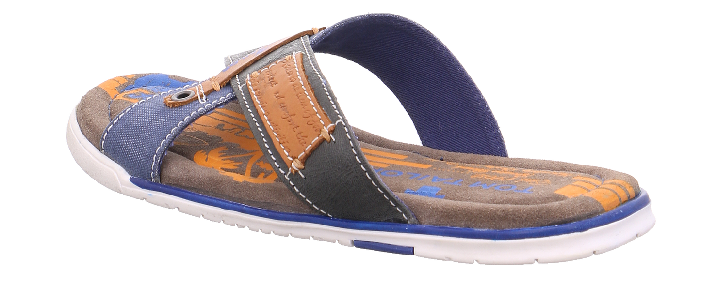 Tom Tailor Offene Schuhe blau Bild3