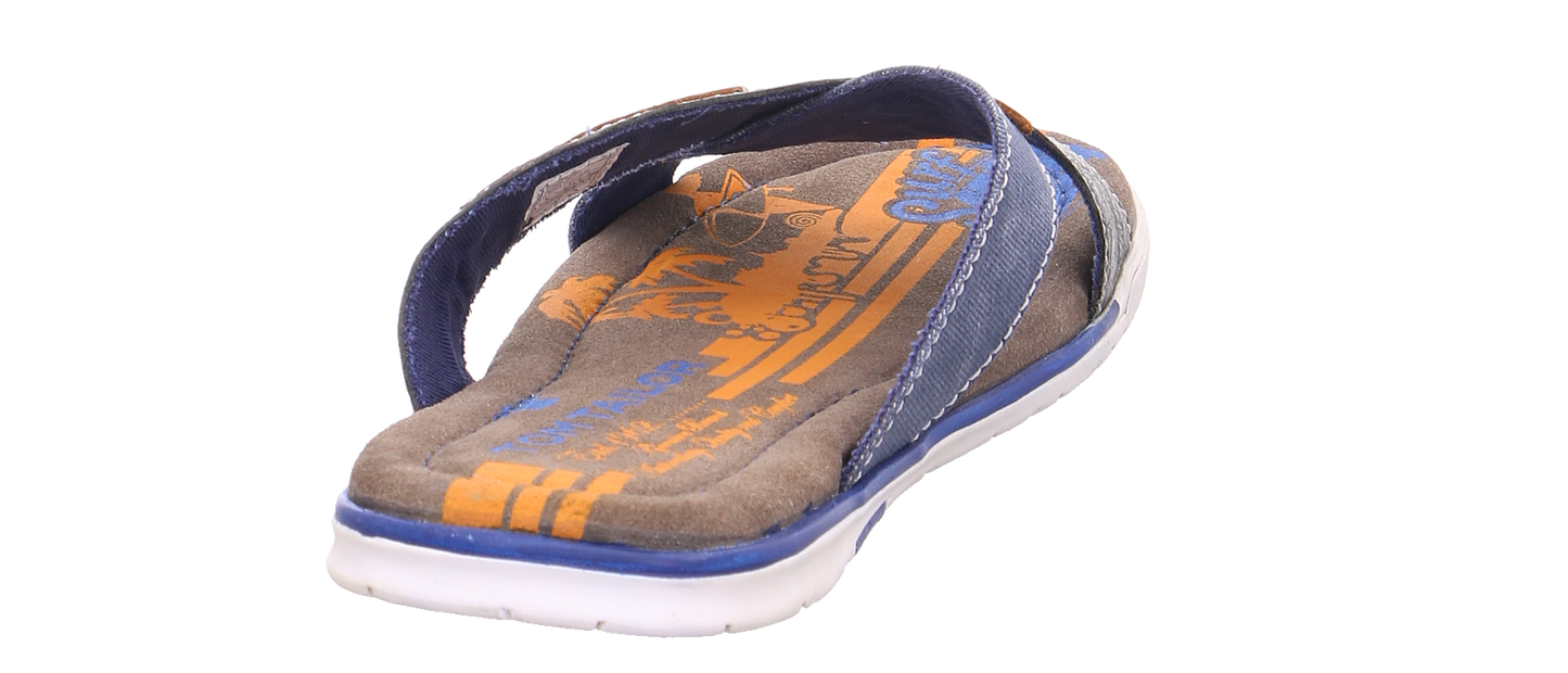 Tom Tailor Offene Schuhe blau Bild7