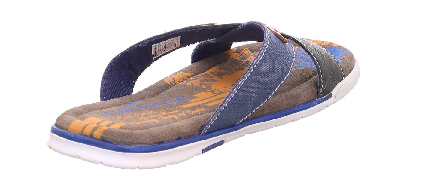 Tom Tailor Offene Schuhe blau Bild5
