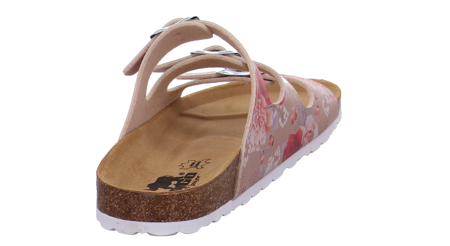 Longo Pantoletten beige kombi Bild7