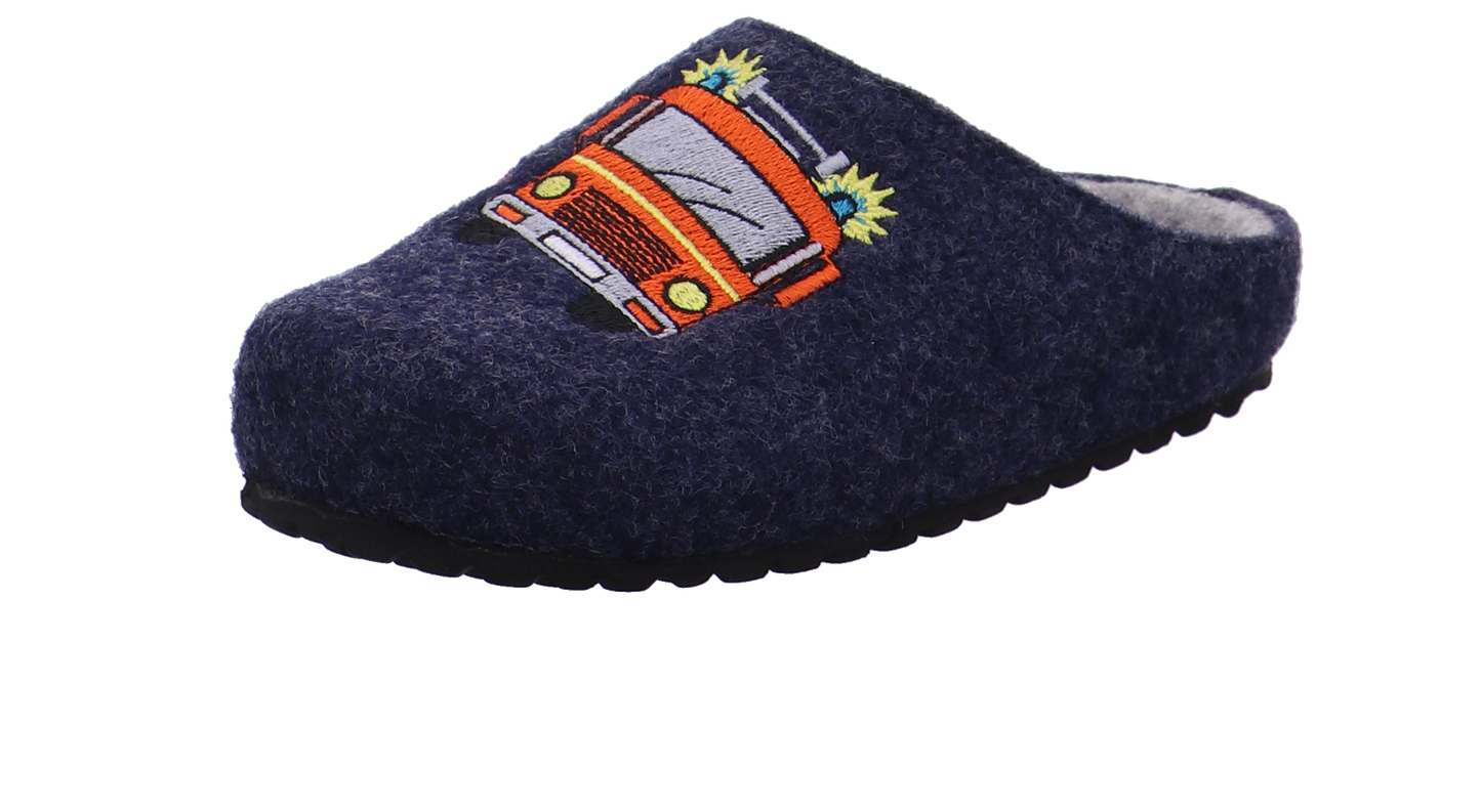 Supersoft Clog blau kombi Bild5