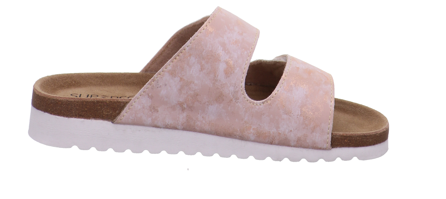 Supersoft Tieffußbettpantoletten rose Bild11