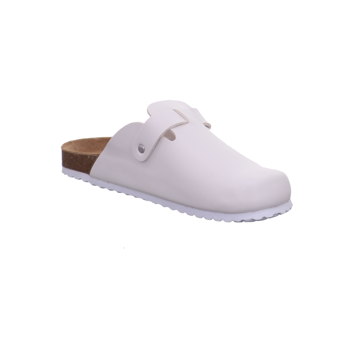 Supersoft Tieffußbett Clog weiß Bild7