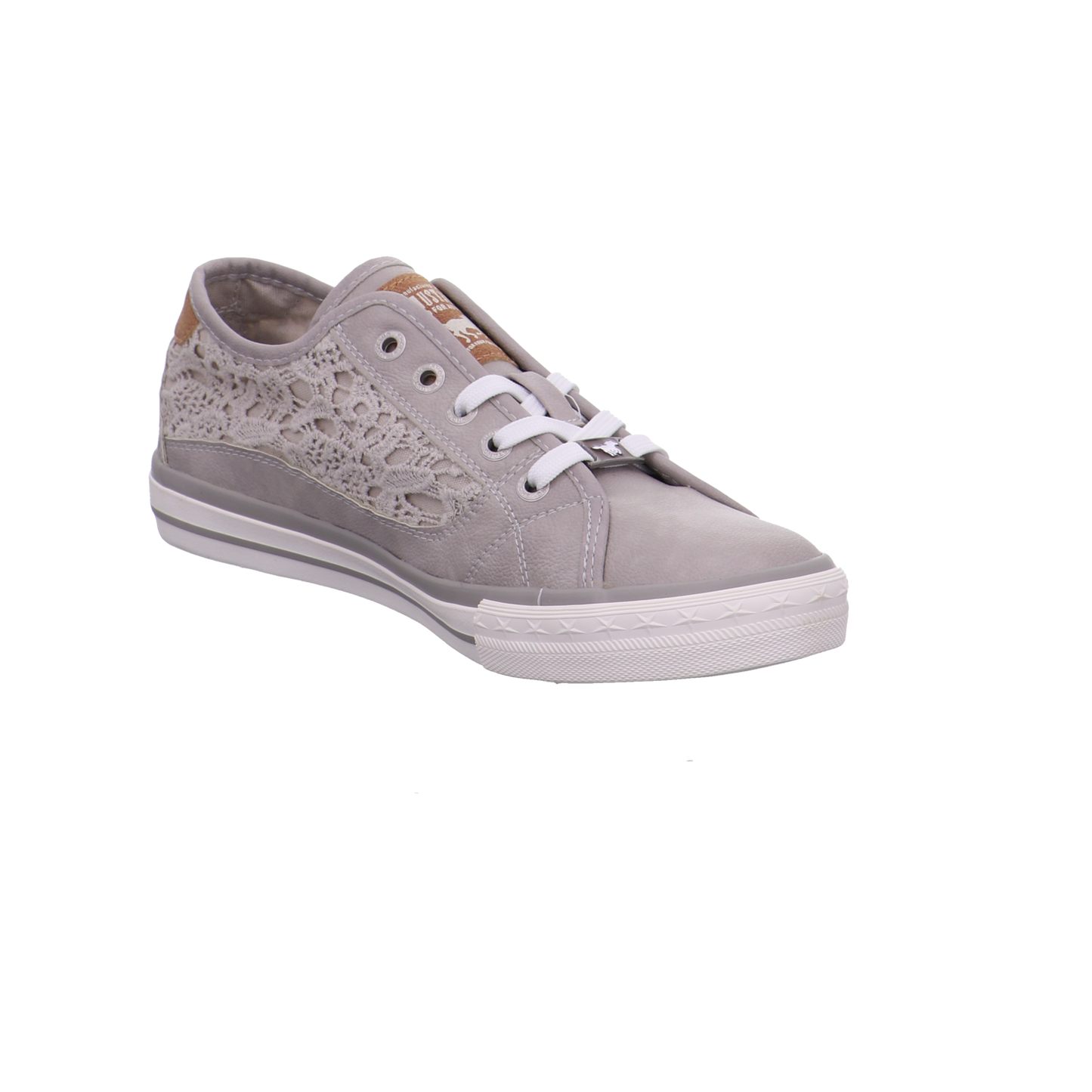 Mustang Sneaker hell-grau Bild7