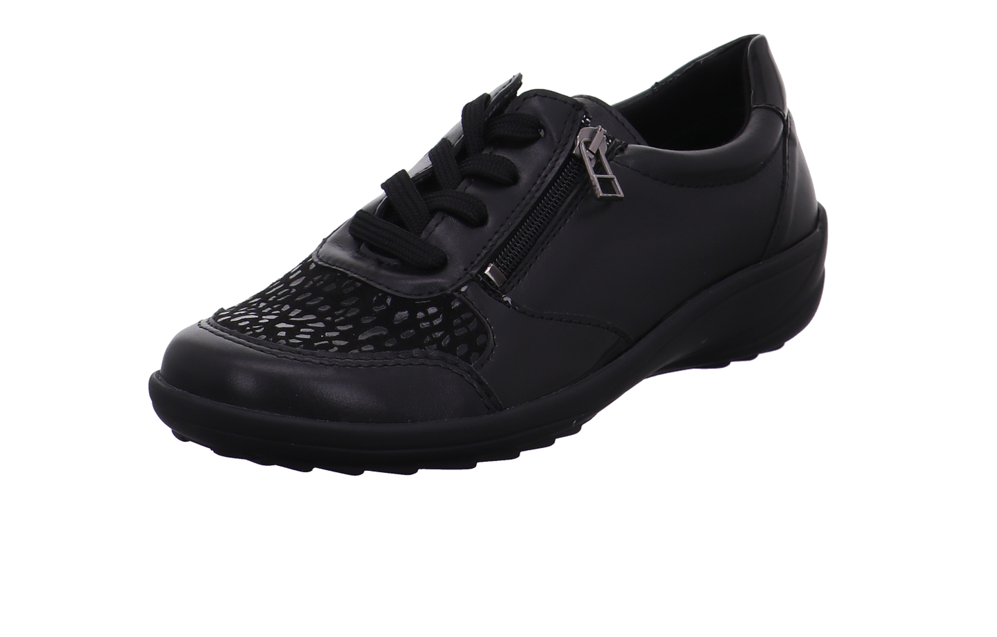 Longo Schnürschuhe schwarz Bild5