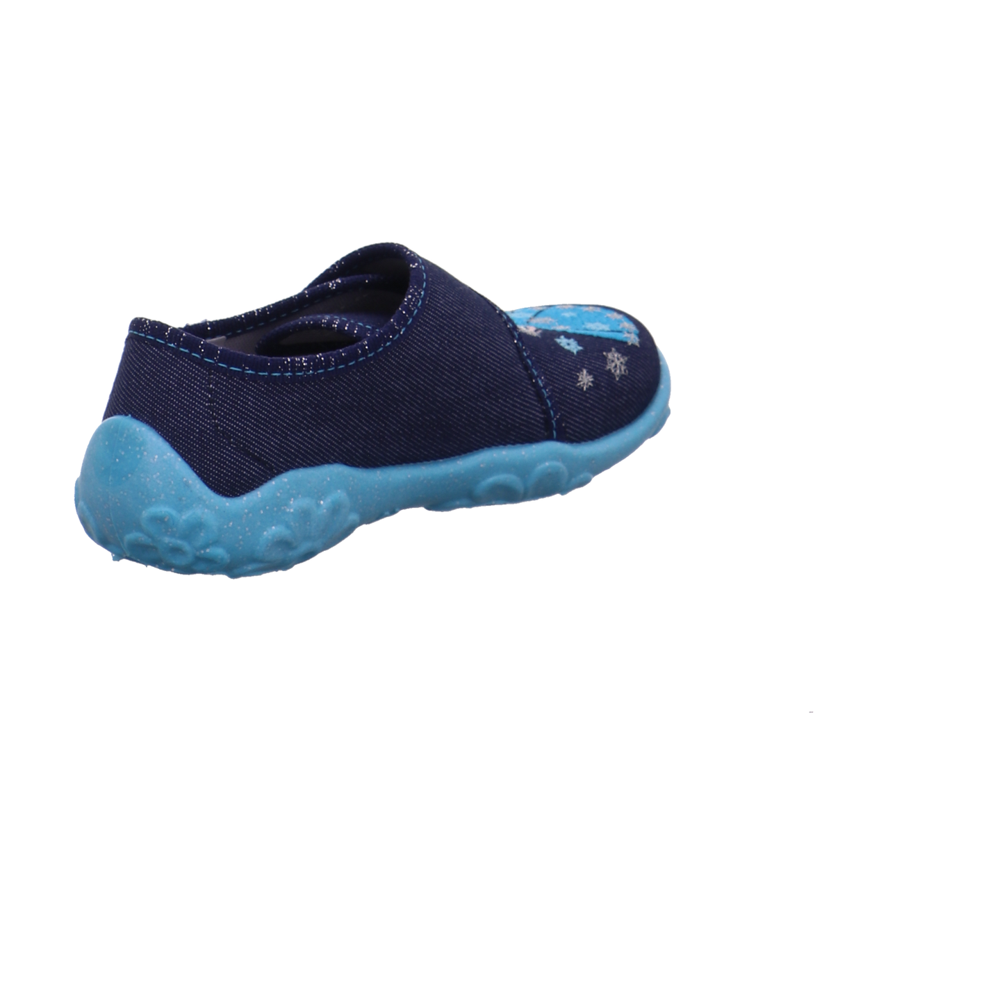 Superfit geschlossene Hausschuhe blau kombi Bild5