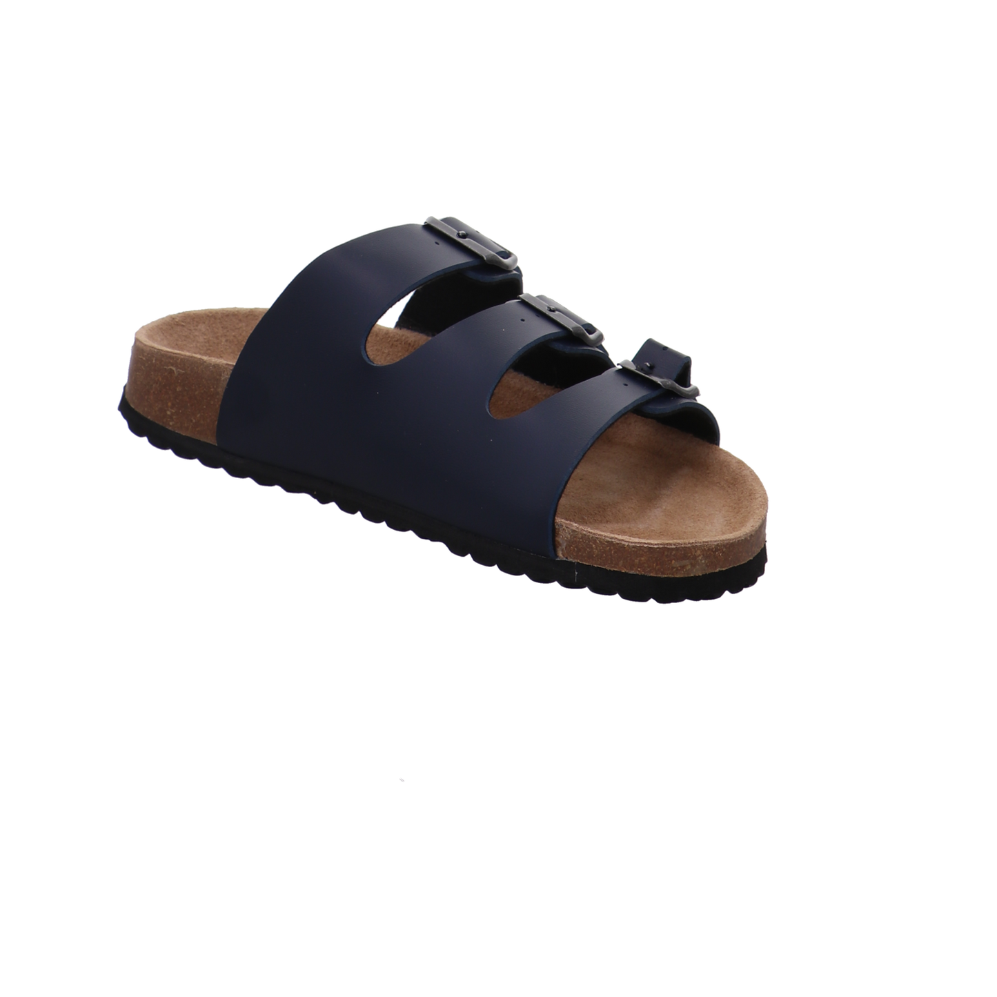 Supersoft Tieffußbettpantoletten blau Bild7