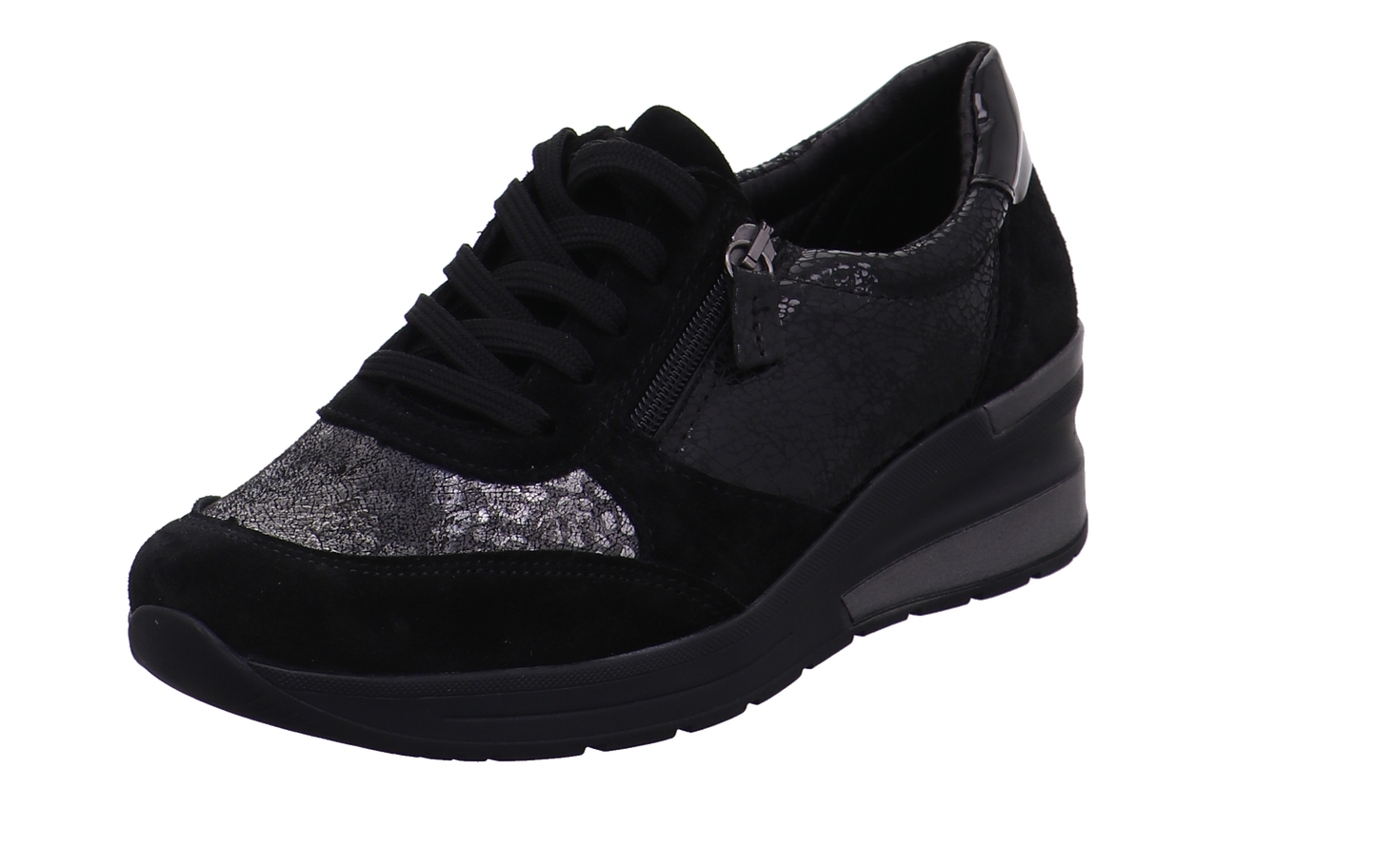 Longo Schnürschuhe schwarz Bild5