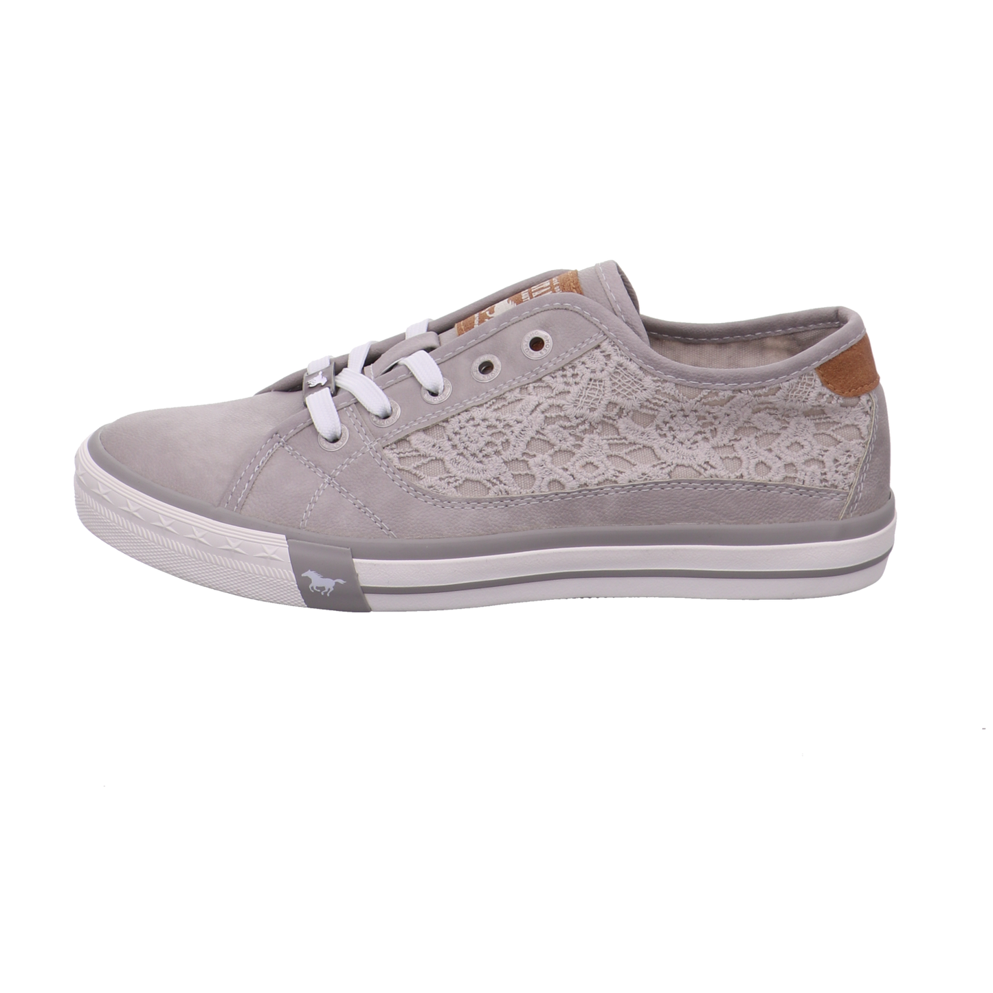 Mustang Sneaker hell-grau Bild3