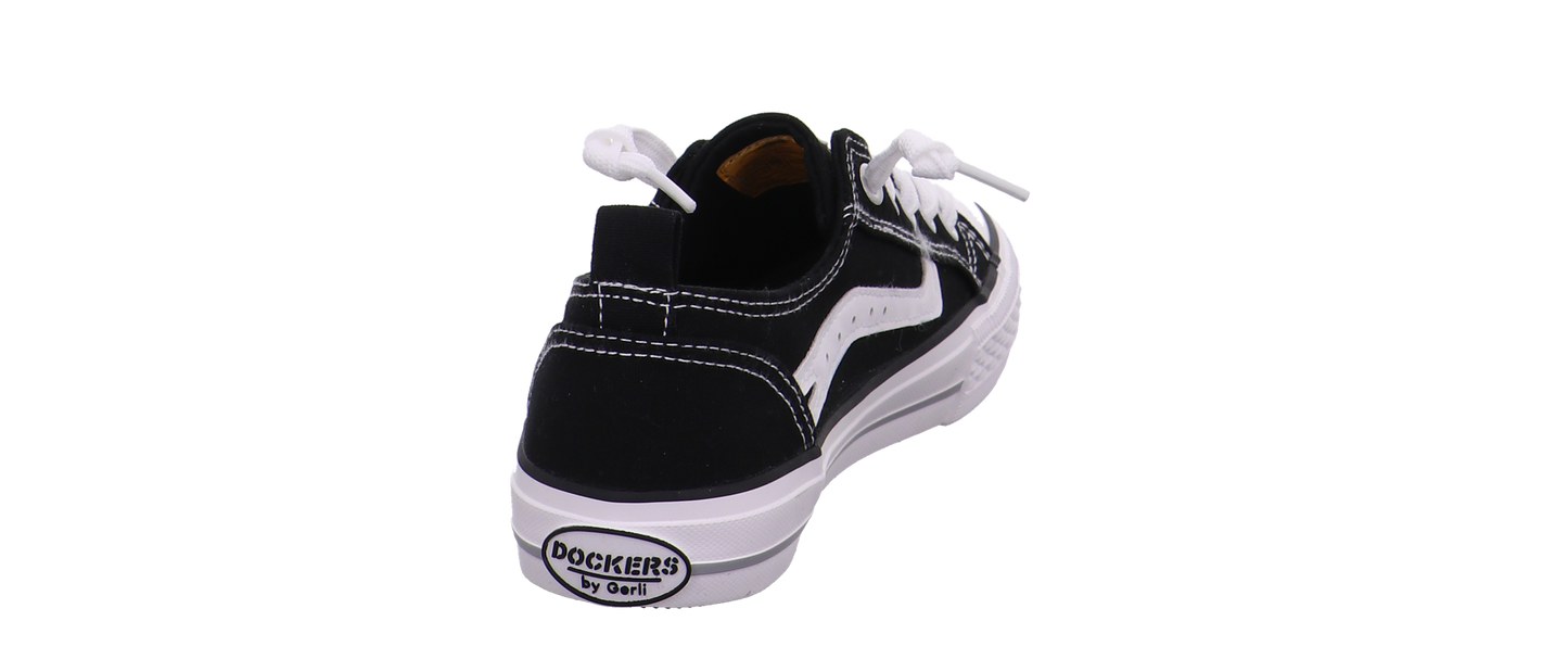 Dockers Sneaker schwarz-weiß Bild7