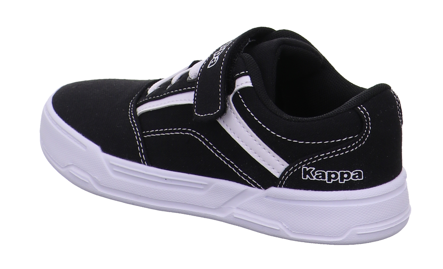 Kappa Sneaker schwarz-weiß Bild3