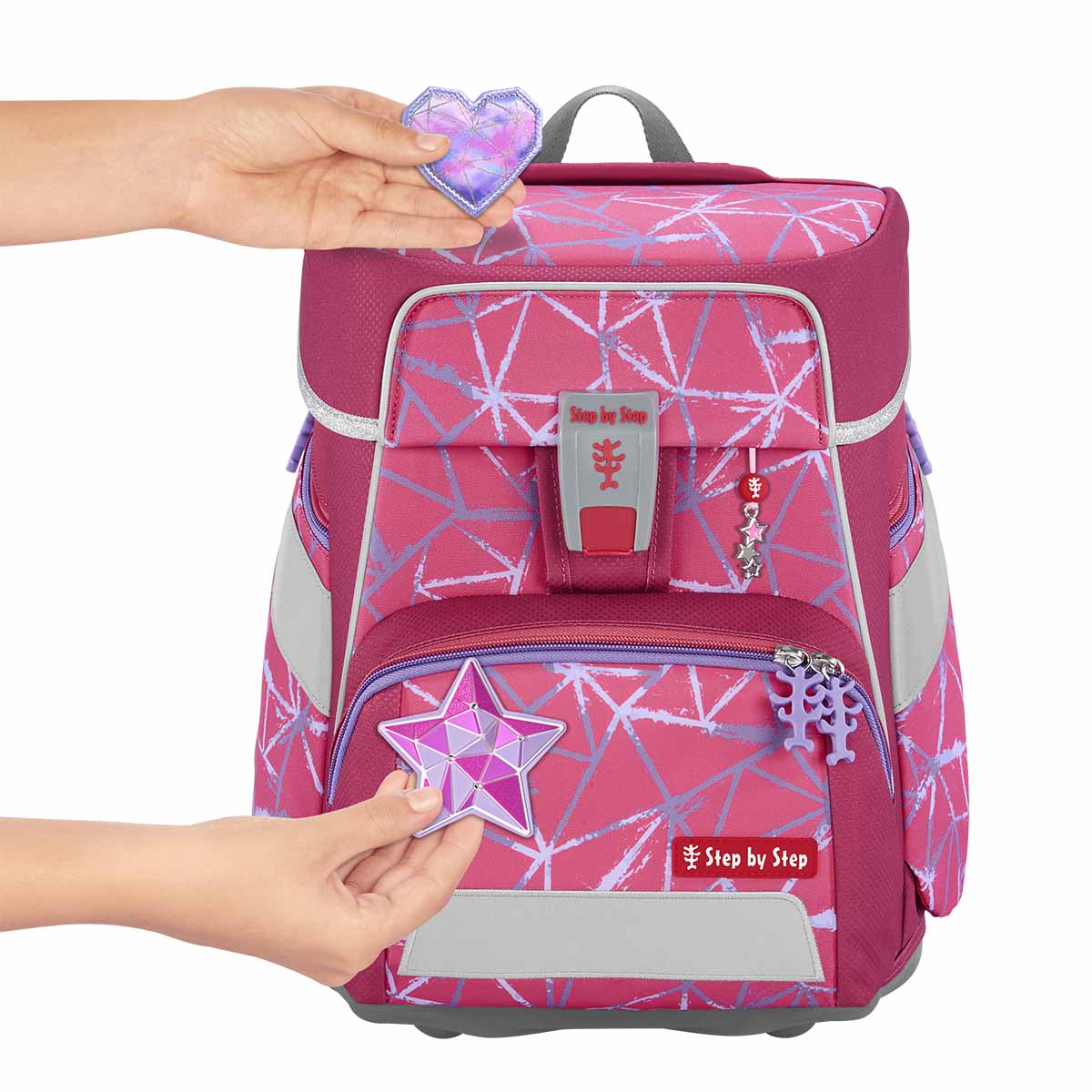 Step by Step SPACE pink kombi