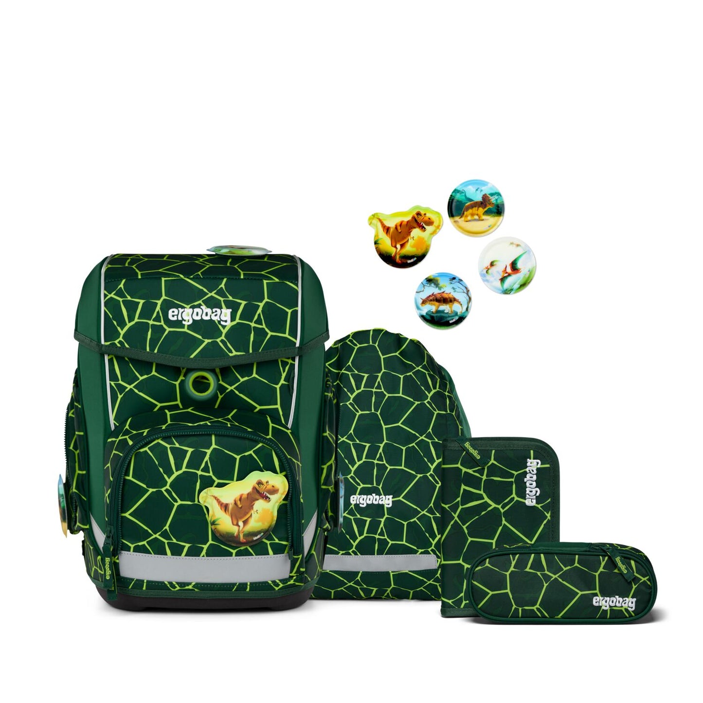 ergobag cubo Set grün kombi