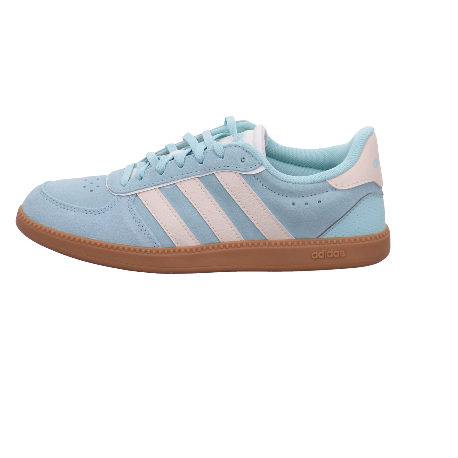 Adidas BREAKNET SLEEK SUEDE hell-blau Bild1