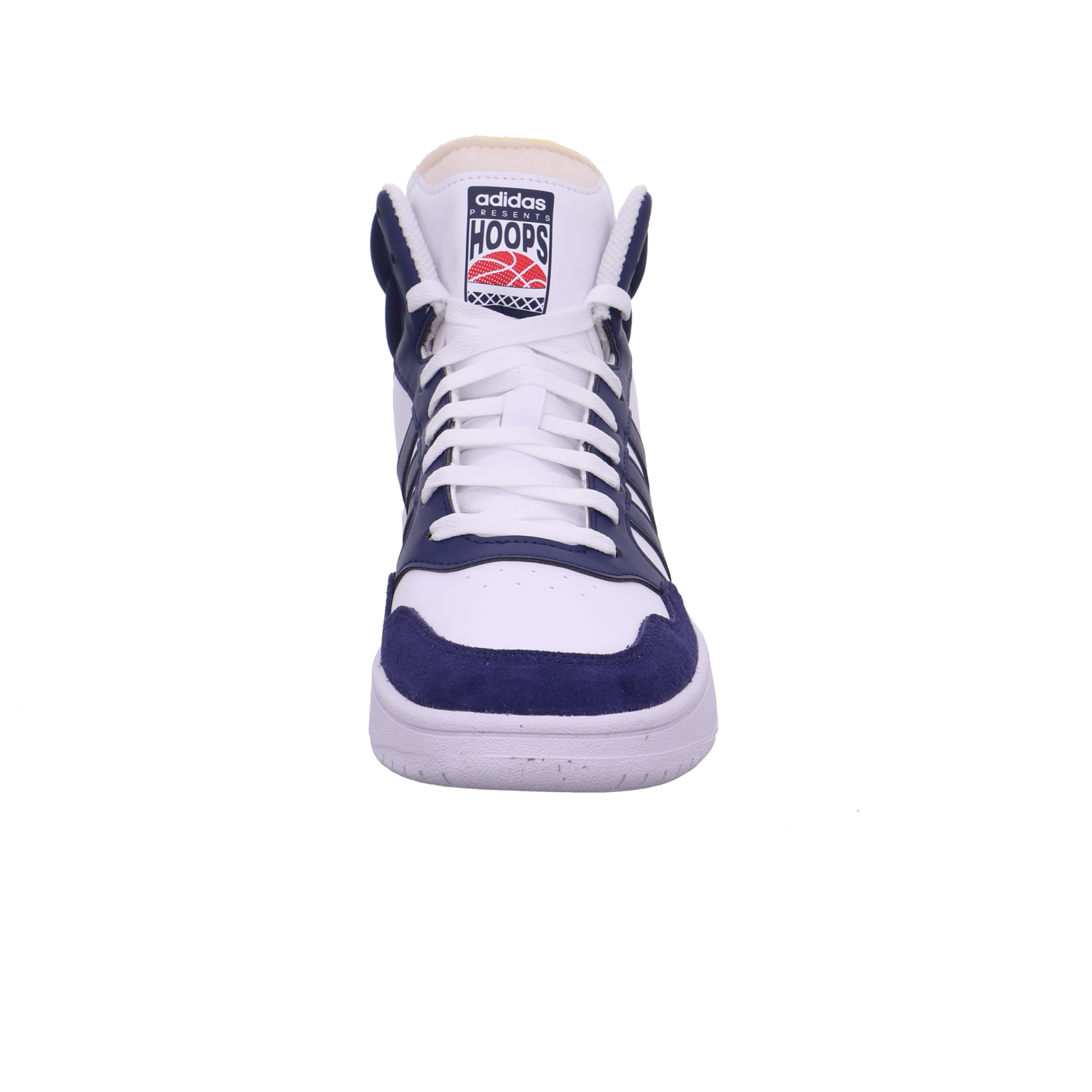 Adidas HOOPS 3.0 MID weiß blau Bild3