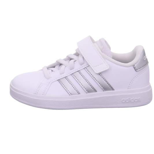 Adidas Halbschuhe weiß kombi Bild1