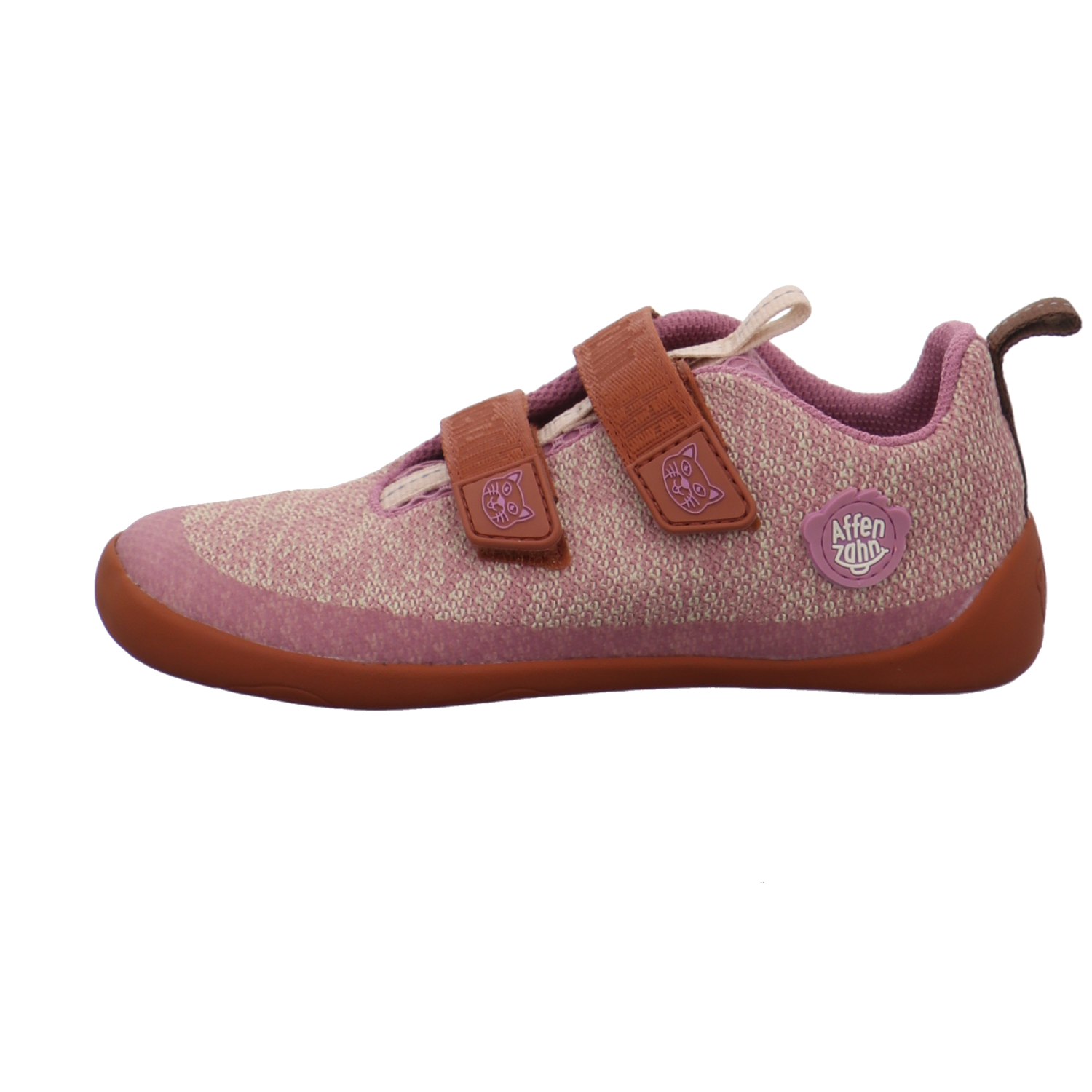 Affenzahn Barfußschuh Knit Happy Cat braun Bild1