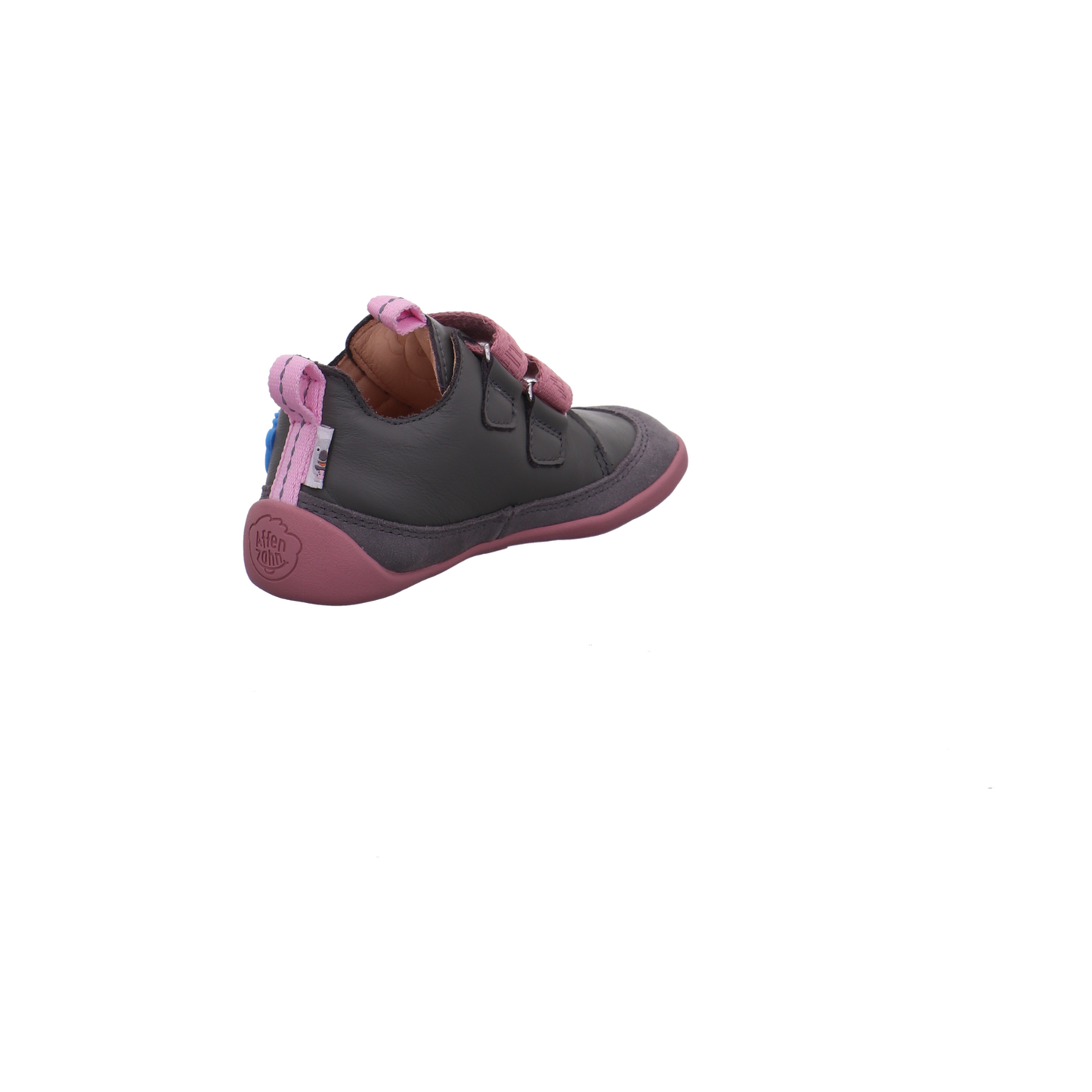 Affenzahn Barfußschuh Leder Buddy Koala grau kombi Bild5