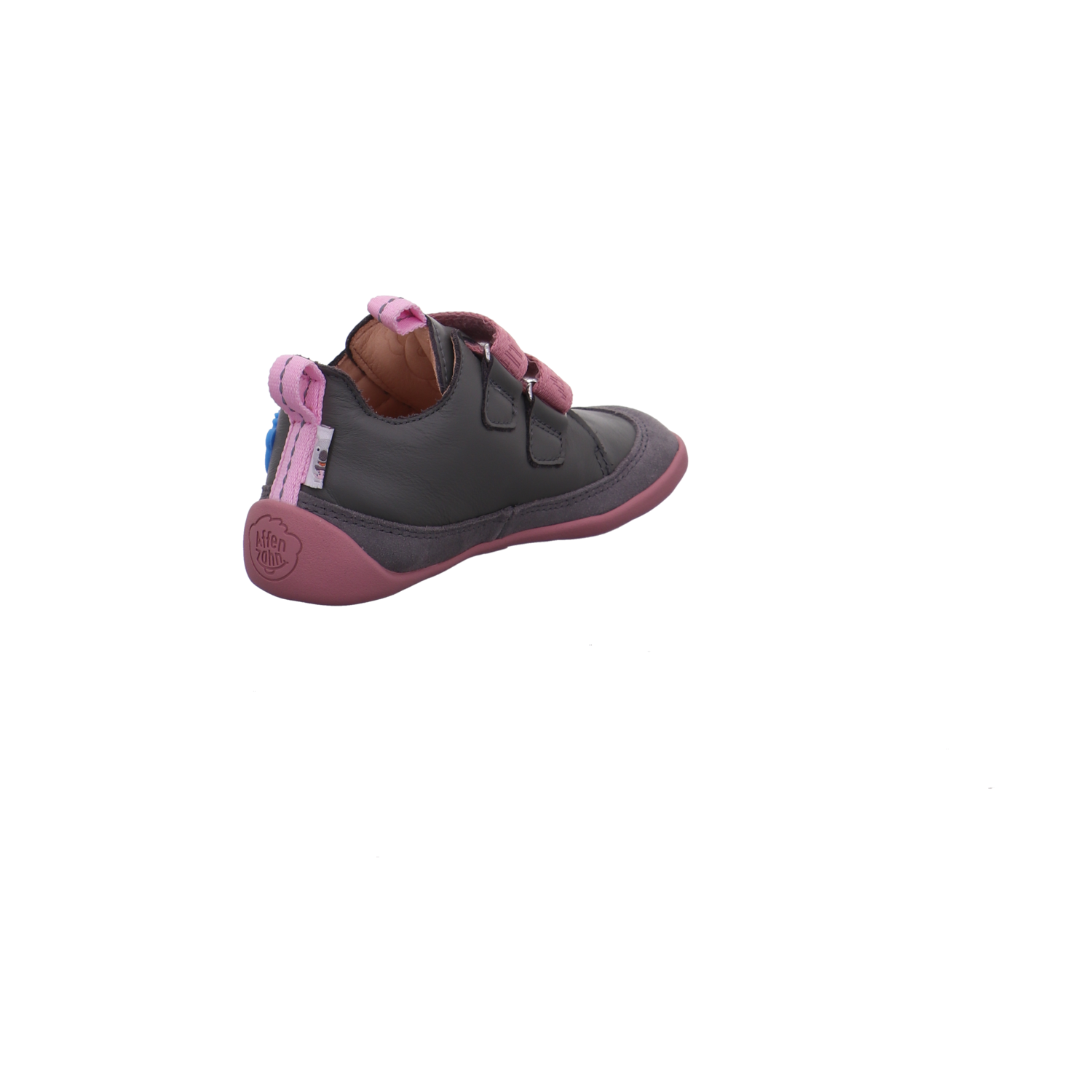 Affenzahn Barfußschuh Leder Buddy Koala grau kombi Bild5