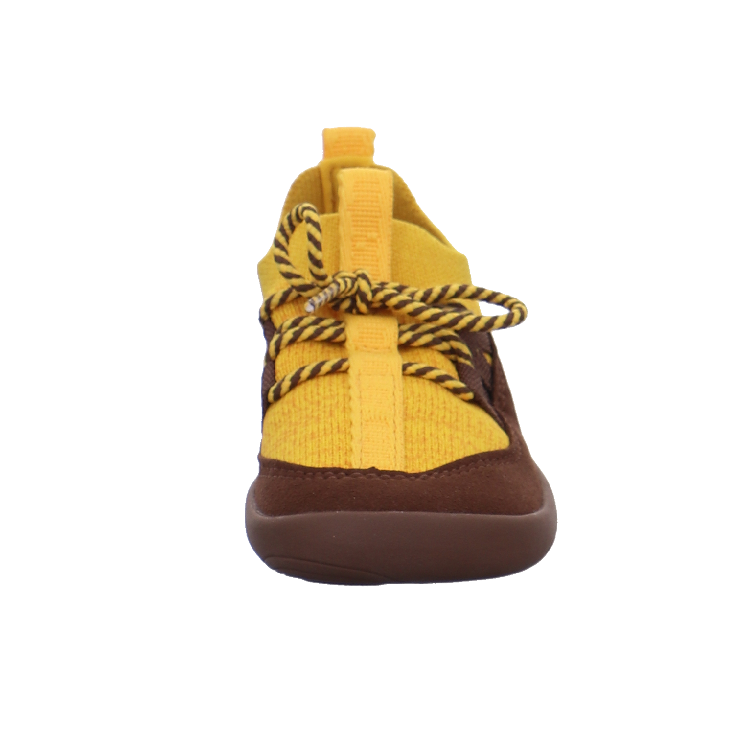 Affenzahn Krabbel- und Lauflernschuhe gelb kombi Bild3