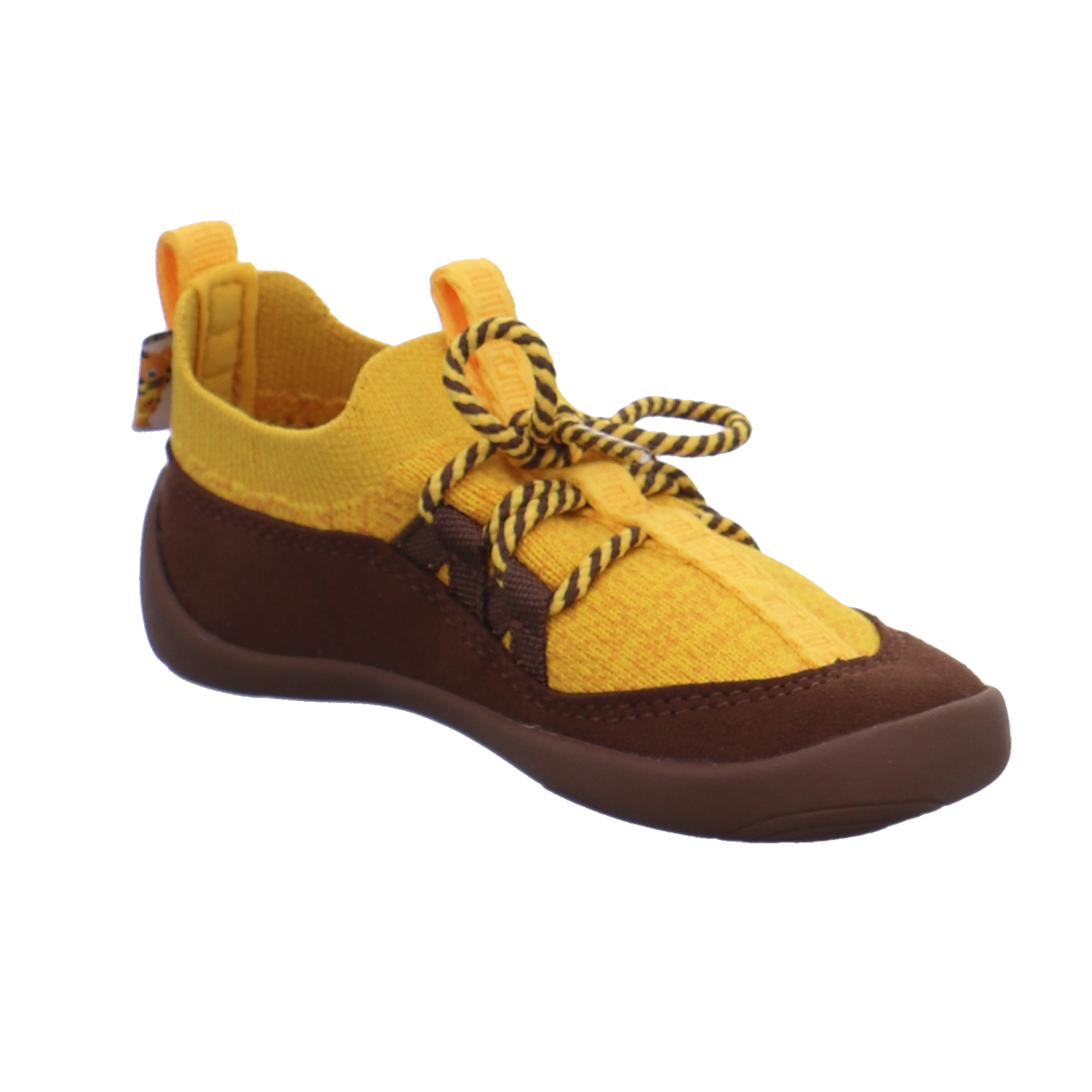 Affenzahn Krabbel- und Lauflernschuhe gelb kombi Bild7