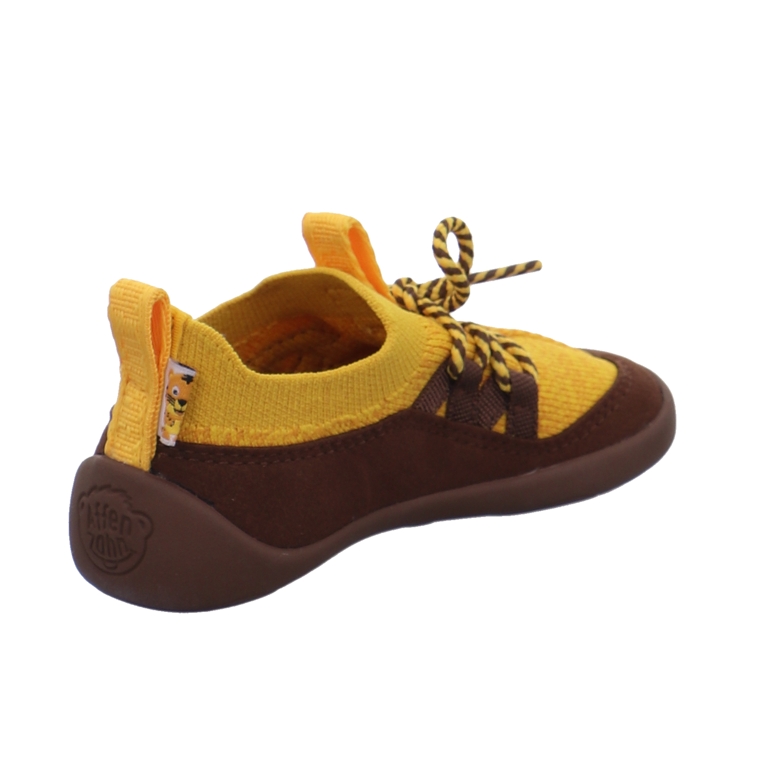Affenzahn Krabbel- und Lauflernschuhe gelb kombi Bild5