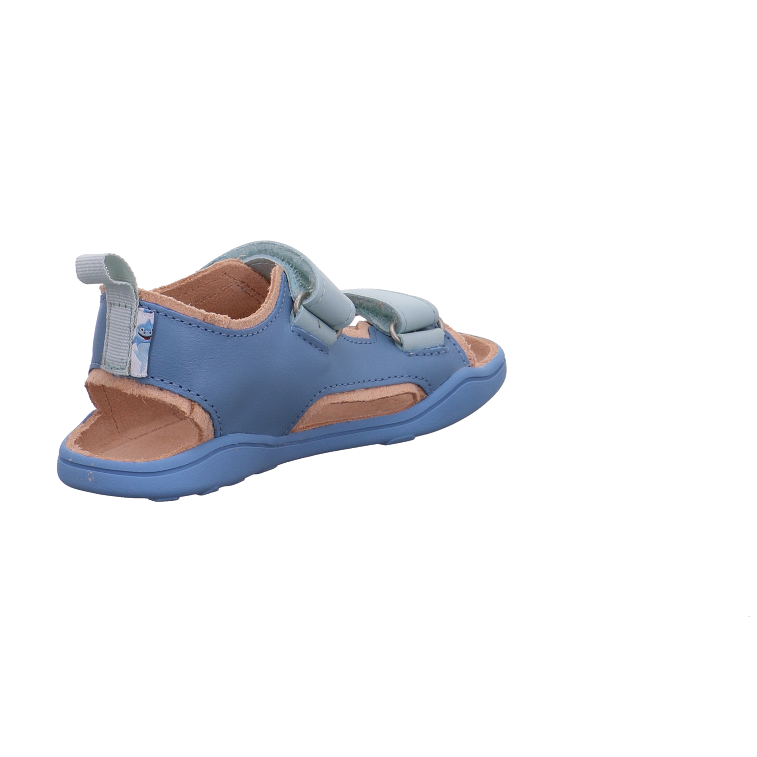 Affenzahn Sandal Leather Airy Hai blau kombi Bild5