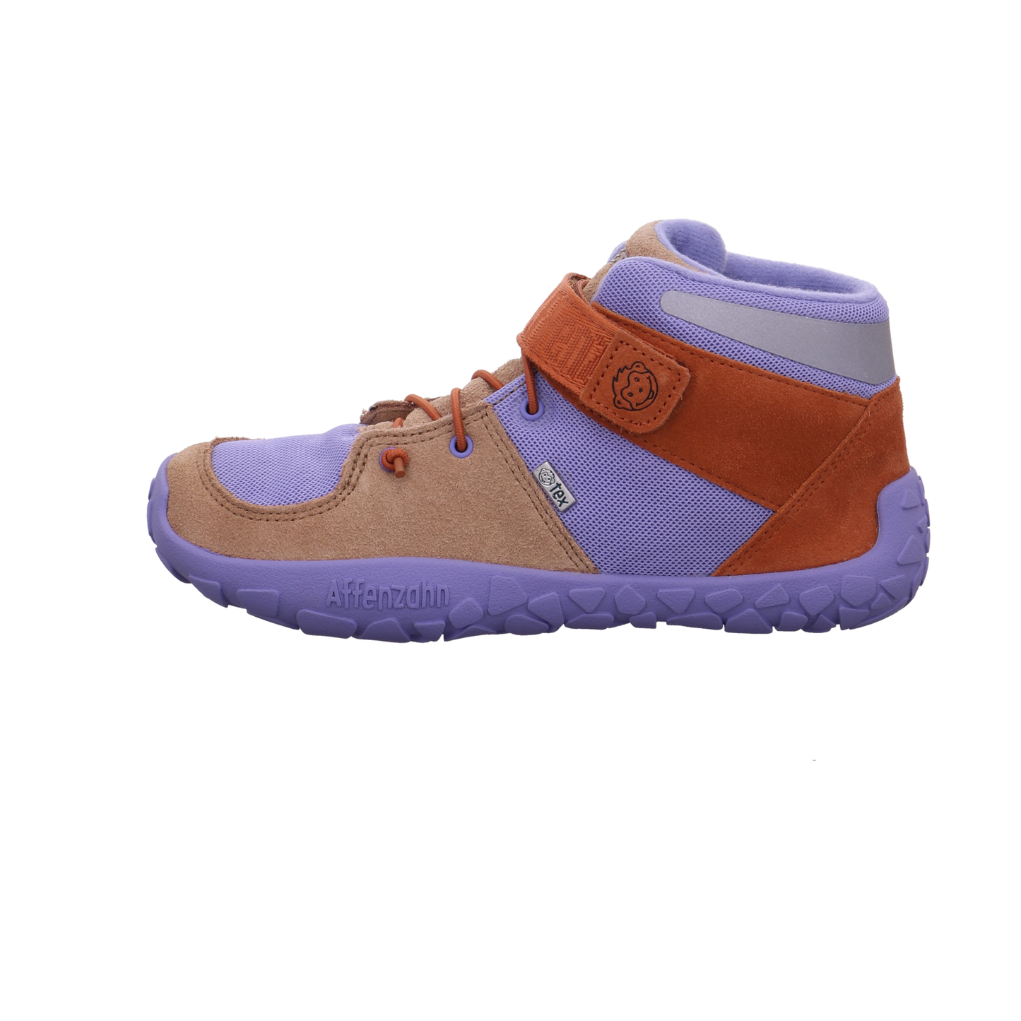 Affenzahn Wintersneaker Leder Dreamer viola lila Bild1