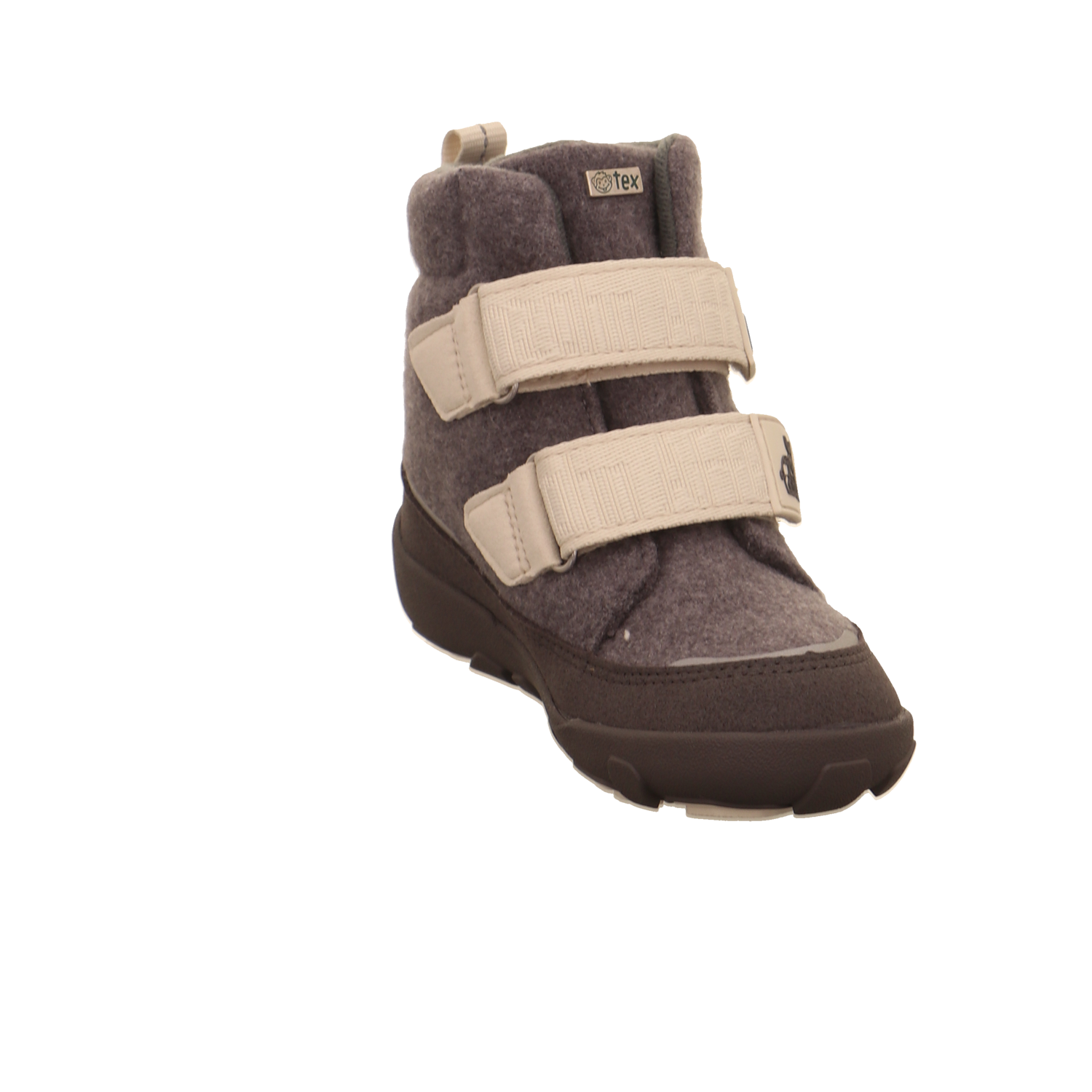 Affenzahn Winterstiefel Wolle Comfy grau kombi Bild7