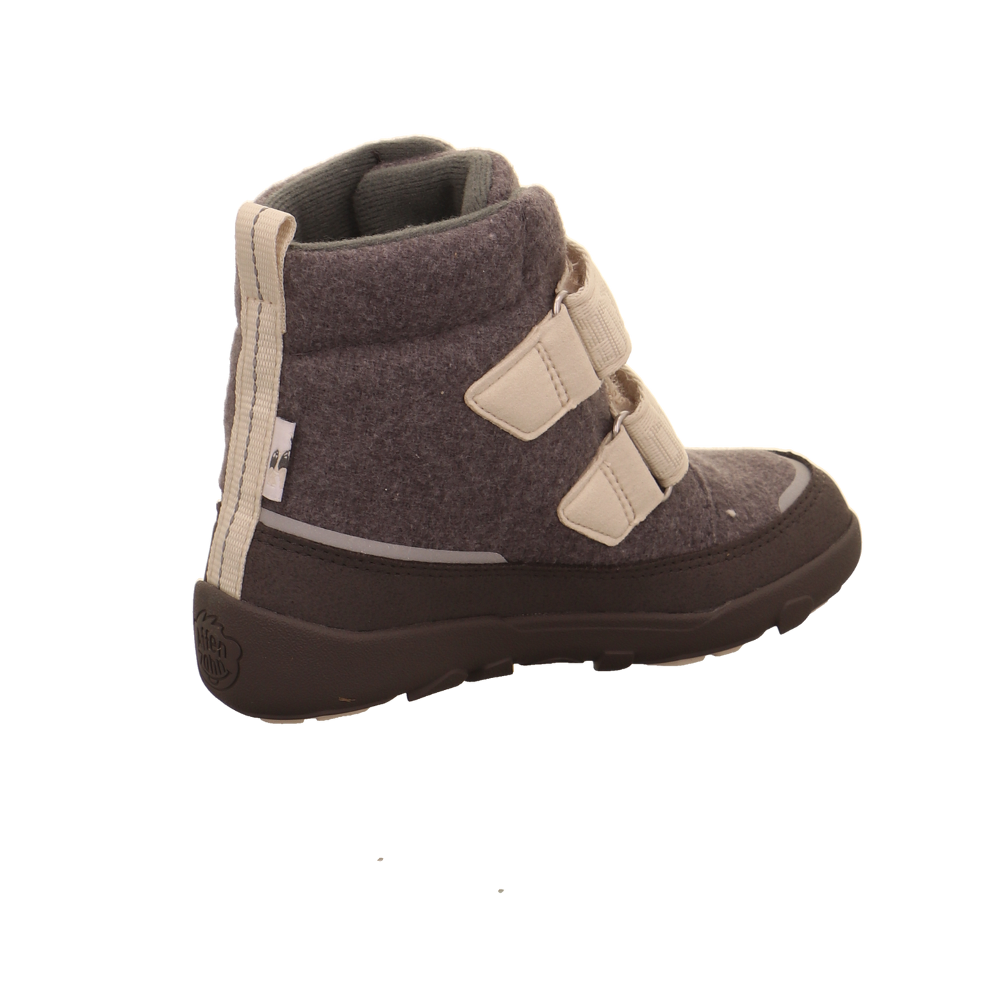 Affenzahn Winterstiefel Wolle Comfy grau kombi Bild5