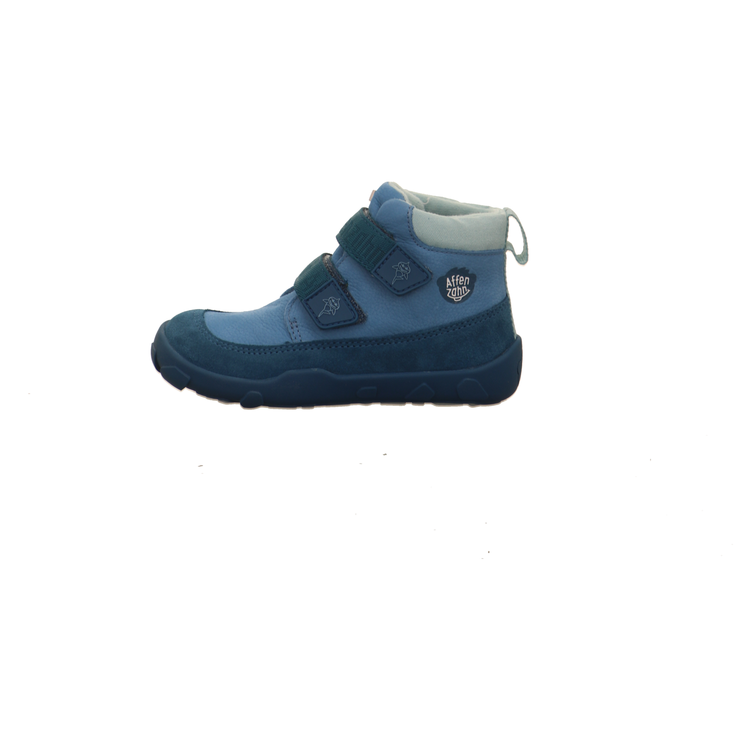 Affenzahn Übergangsschuh Leder Friendy blau Bild1