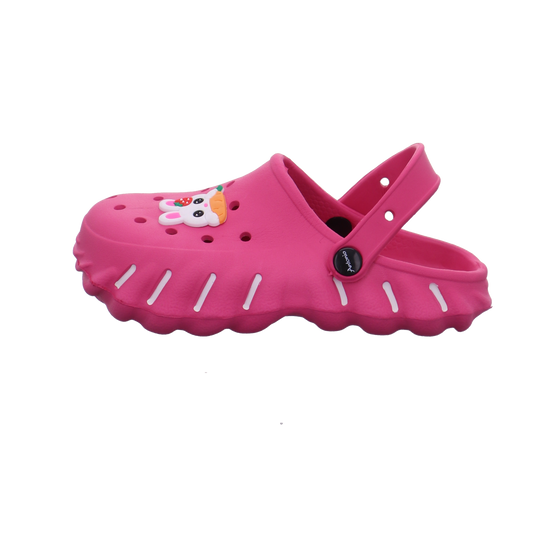 Antonio Kids Clogs mit Gummi pink Bild1
